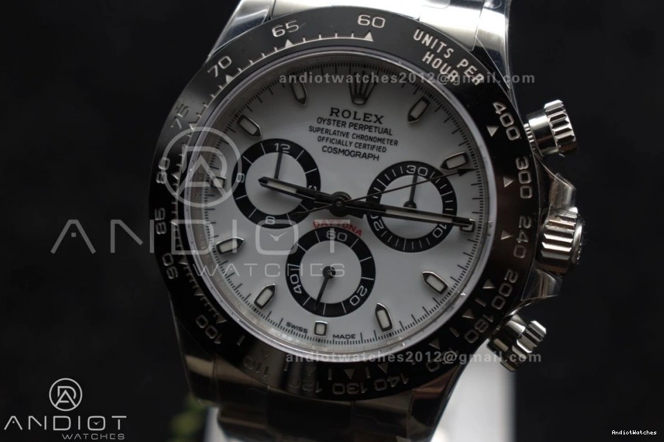Daytona Bracelet Best White Case Dial Breathable SS 739 SH 116500 Edition ZF 904L and 1:1 1226